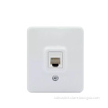 1Gang TEL Outlet Surface Mounted IP20 socket outlet